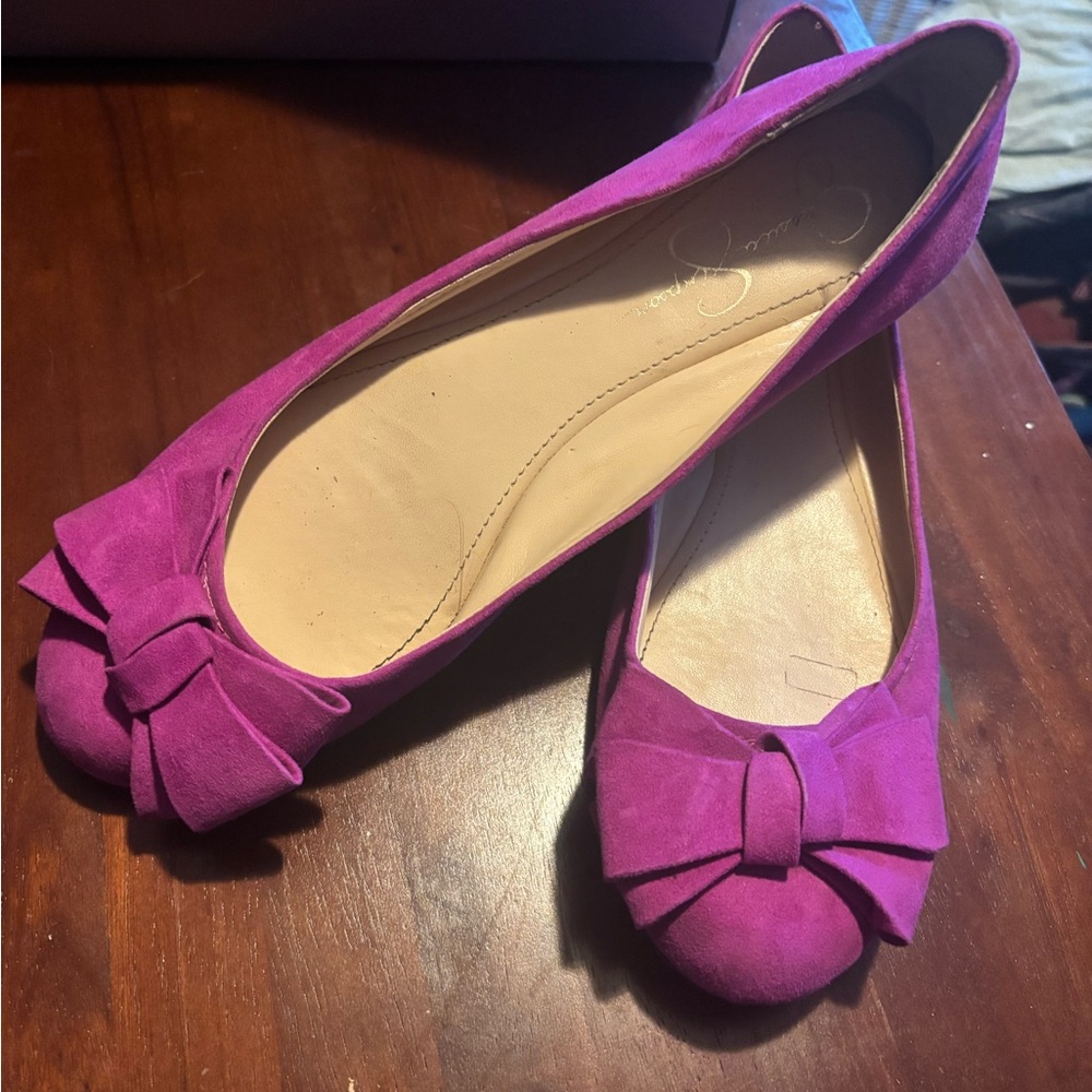 Elegant Purple Women's Flats